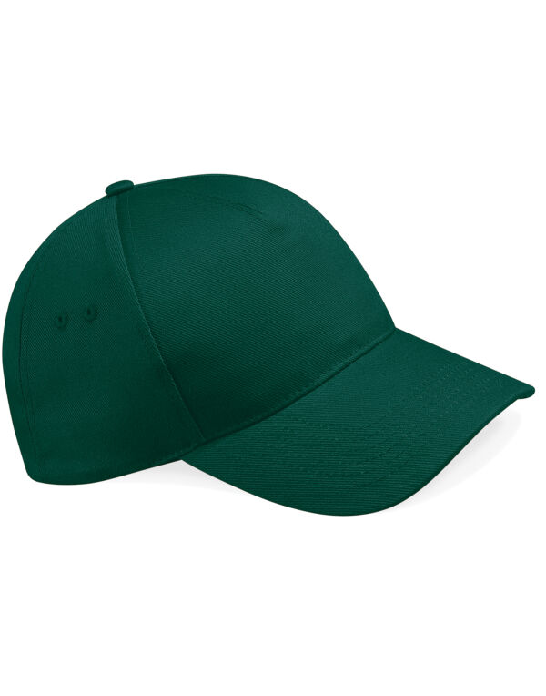 B15 Beechfield Ultimate 5 Panel Cap Bottle Green