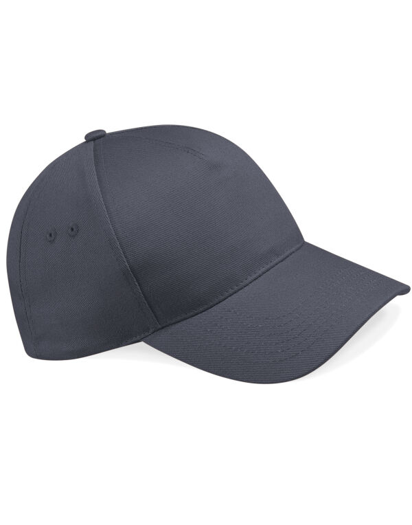 B15 Beechfield Ultimate 5 Panel Cap Graphite B15 Beechfield Ultimate 5 Panel Cap Graphite