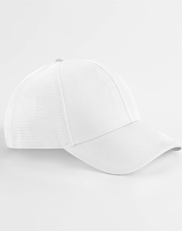 B165 Beechfield Club Cap White