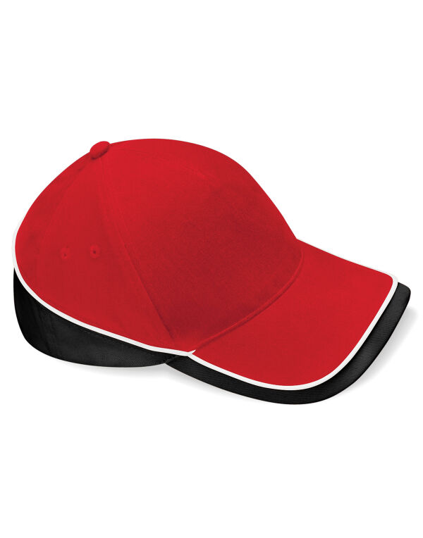 B171 Beechfield Teamwear Competition Cap Classic Red/Black/White B171 Beechfield Teamwear Competition Cap Classic Red/Black/White