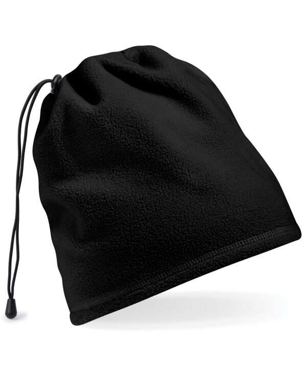 B285 Beechfield Suprafleece Snood/Hat Combo Black B285 Beechfield Suprafleece Snood/Hat Combo Black