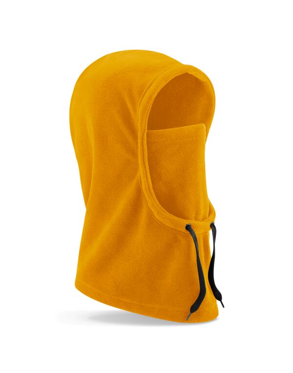 B282R Beechfield Recycled Fleece Hood Mustard B282R Beechfield Recycled Fleece Hood Mustard