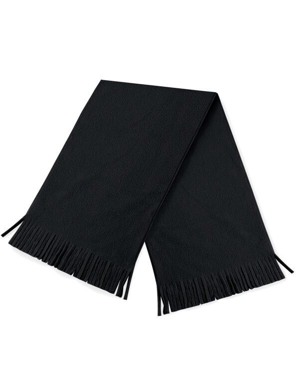 B291 Beechfield Suprafleece Dolomite Scarf Black