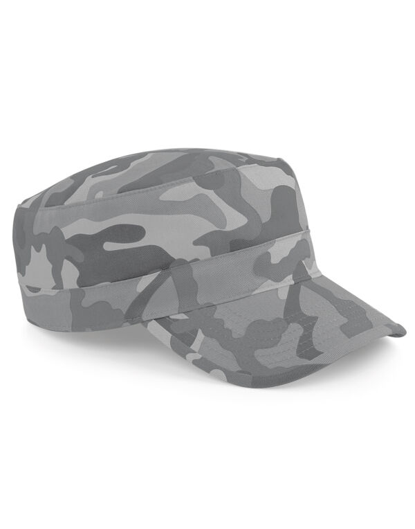 B33 Beechfield Camo Army Cap Arctic Camo B33 Beechfield Camo Army Cap Arctic Camo