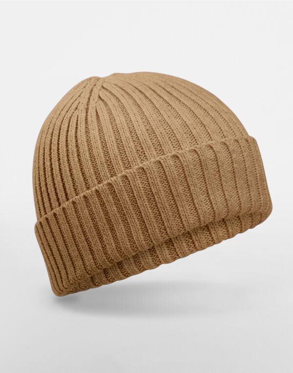 B341B Beechfield Organic Cotton Kids Beanie Biscuit