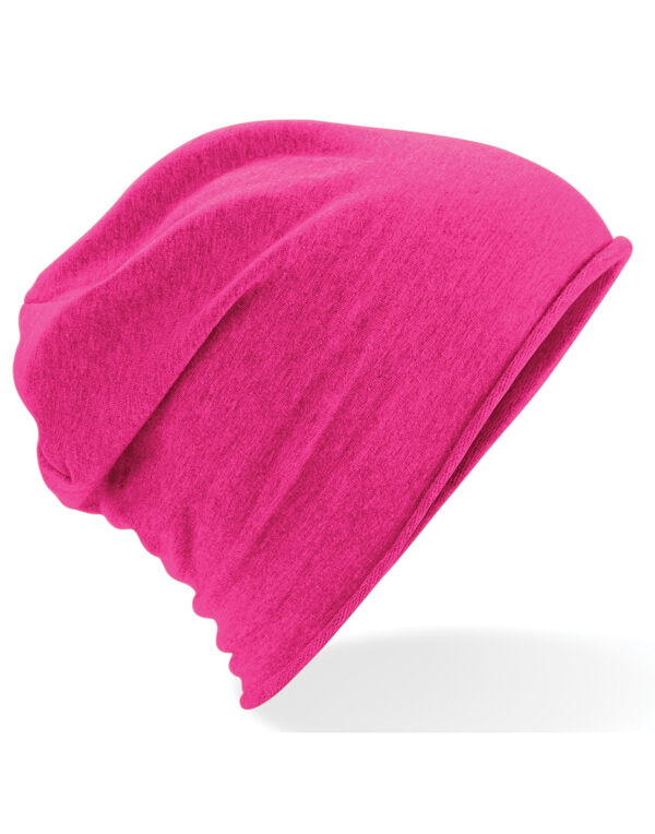 B361 Beechfield Jersey Beanie Fuchsia B361 Beechfield Jersey Beanie Fuchsia