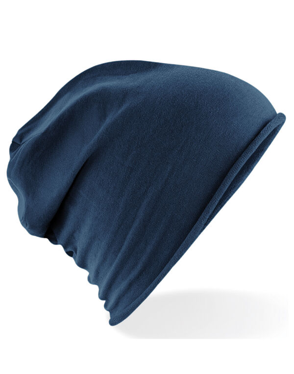 B361 Beechfield Jersey Beanie Navy B361 Beechfield Jersey Beanie Navy