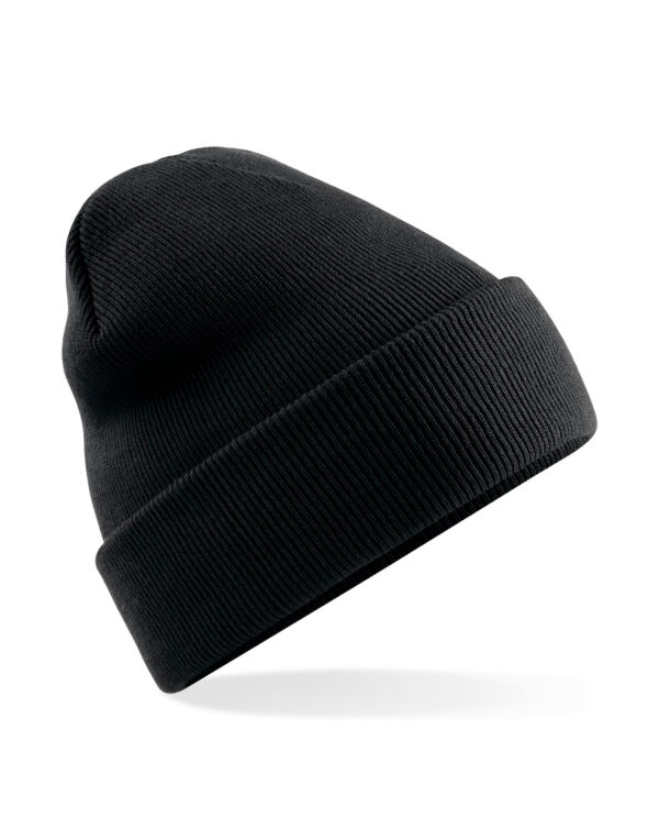 B375R Beechfield Polyana Original Cuffed Beanie Black