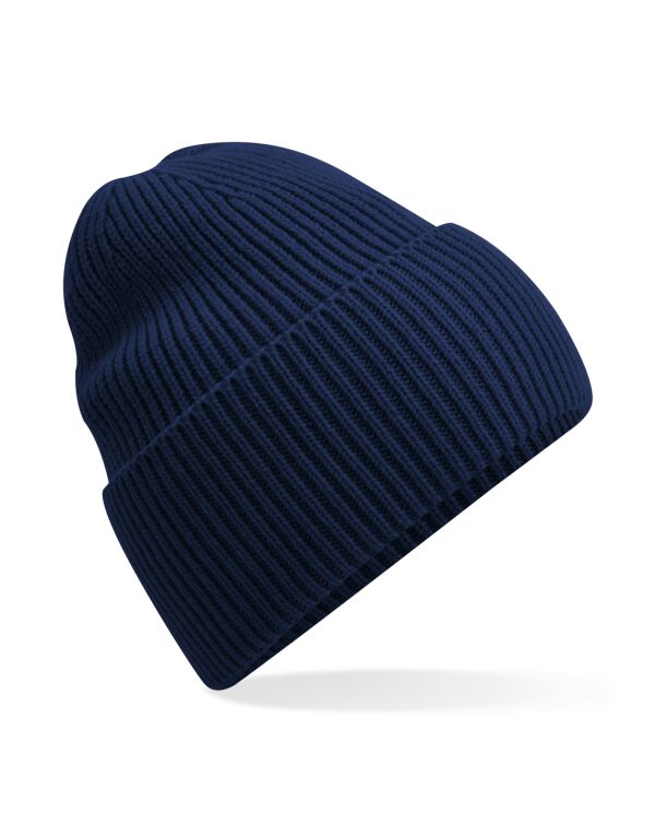 B384R Beechfield Oversized Cuffed Beanie Oxford Navy B384R Beechfield Oversized Cuffed Beanie Oxford Navy