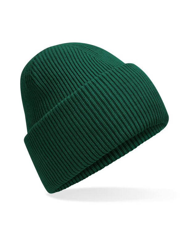 B385R Beechfield Classic Deep Cuffed Beanie Bottle Green B385R Beechfield Classic Deep Cuffed Beanie Bottle Green