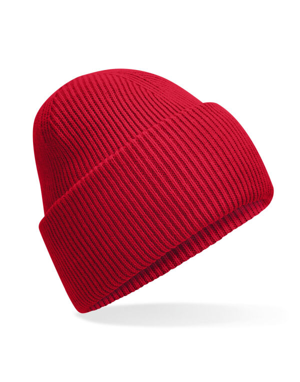 B385R Beechfield Classic Deep Cuffed Beanie Classic Red