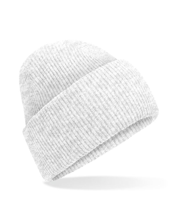 B385R Beechfield Classic Deep Cuffed Beanie Cloudy Grey