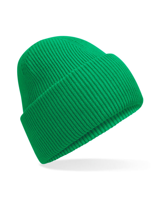 B385R Beechfield Classic Deep Cuffed Beanie Kelly Green