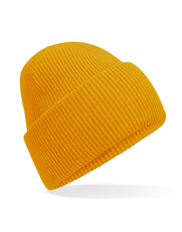 B385R Beechfield Classic Deep Cuffed Beanie Mustard B385R Beechfield Classic Deep Cuffed Beanie Mustard