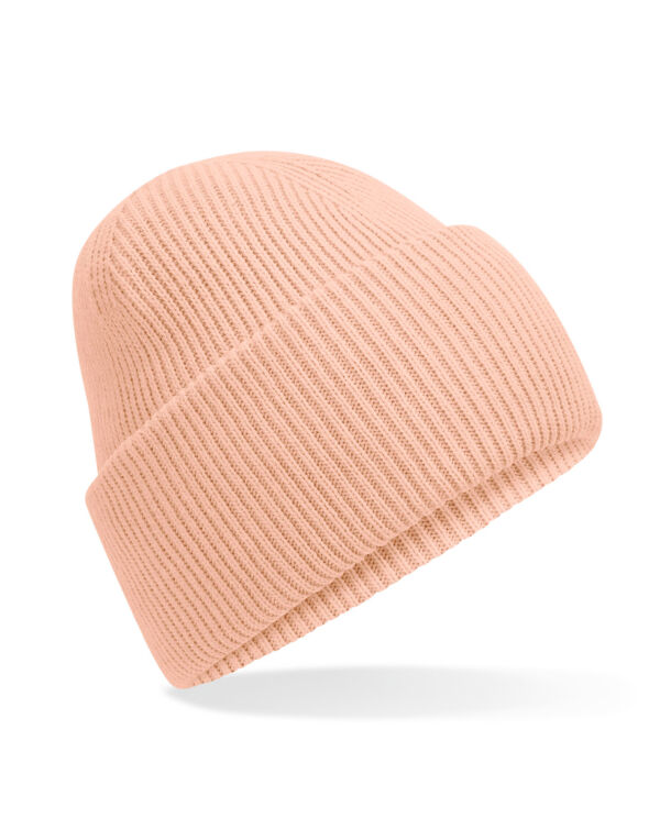 B385R Beechfield Classic Deep Cuffed Beanie Peach