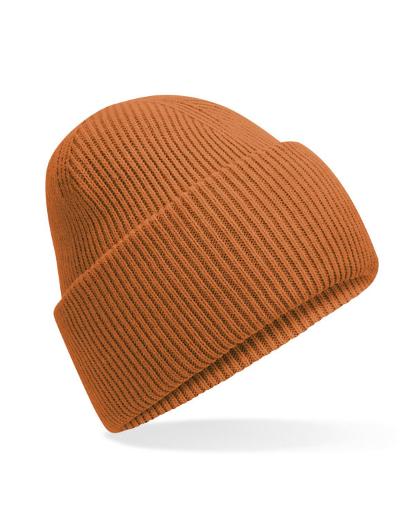 B385R Beechfield Classic Deep Cuffed Beanie Pumpkin B385R Beechfield Classic Deep Cuffed Beanie Pumpkin