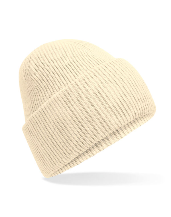 B385R Beechfield Classic Deep Cuffed Beanie Vanilla B385R Beechfield Classic Deep Cuffed Beanie Vanilla