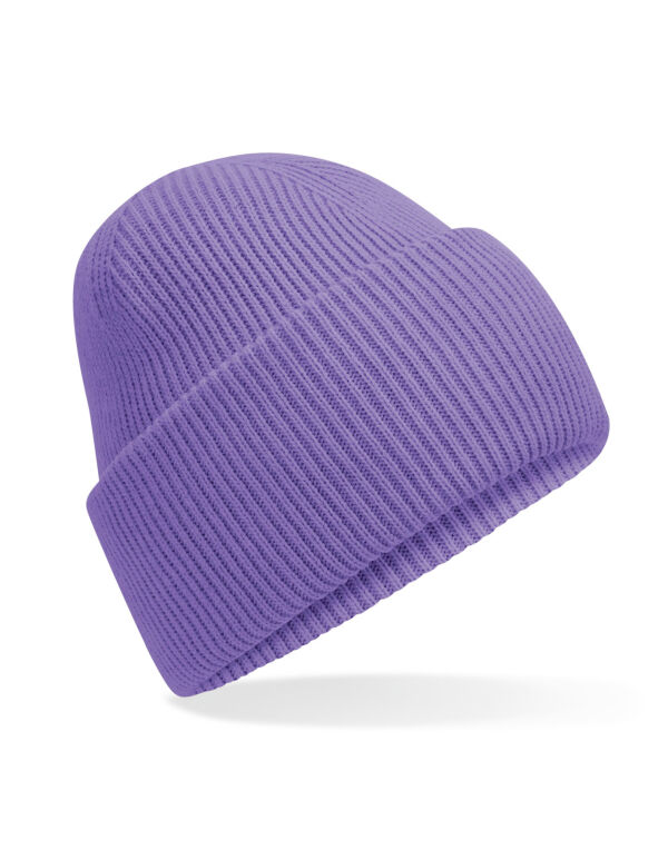 B385R Beechfield Classic Deep Cuffed Beanie Violet