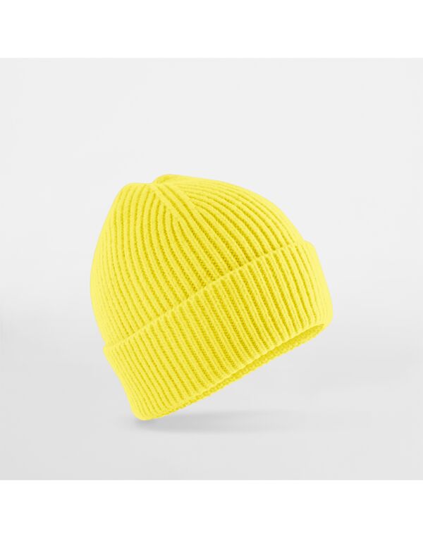 B381B Beechfield Kids Fashion Beanie Lemon