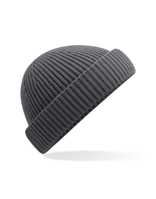 B383R Beechfield Harbour Beanie Graphite B383R Beechfield Harbour Beanie Graphite