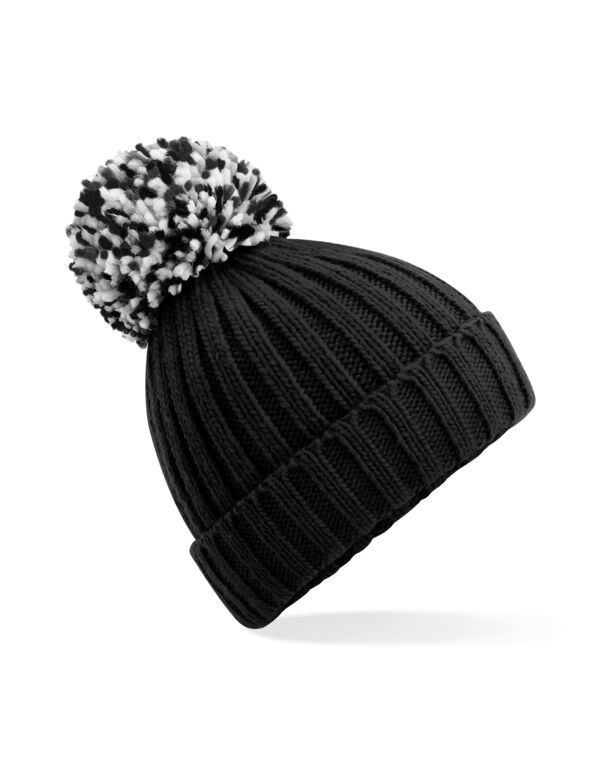 B390 Beechfield Hygge Beanie Black
