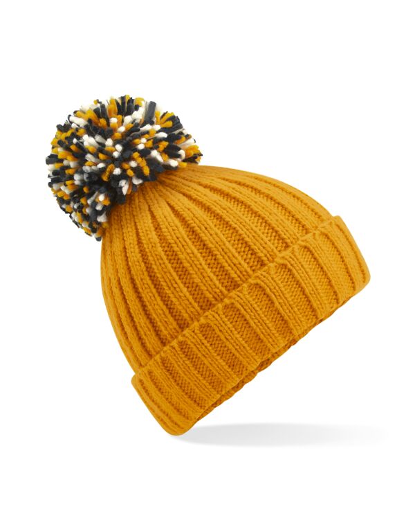 B390 Beechfield Hygge Beanie Mustard
