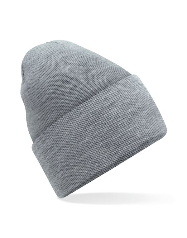 B40R Beechfield Original Deep Cuffed Beanie Ash Grey