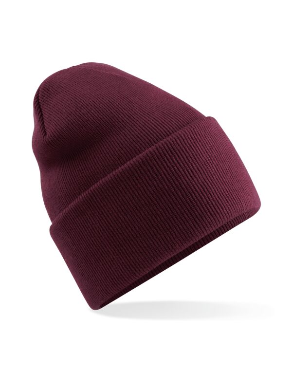 B40R Beechfield Original Deep Cuffed Beanie Burgundy B40R Beechfield Original Deep Cuffed Beanie Burgundy