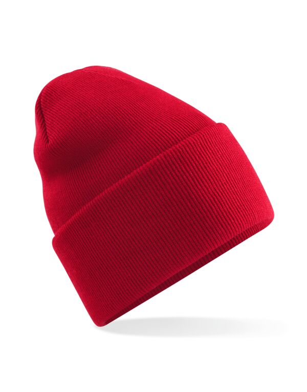 B40R Beechfield Original Deep Cuffed Beanie Classic Red B40R Beechfield Original Deep Cuffed Beanie Classic Red