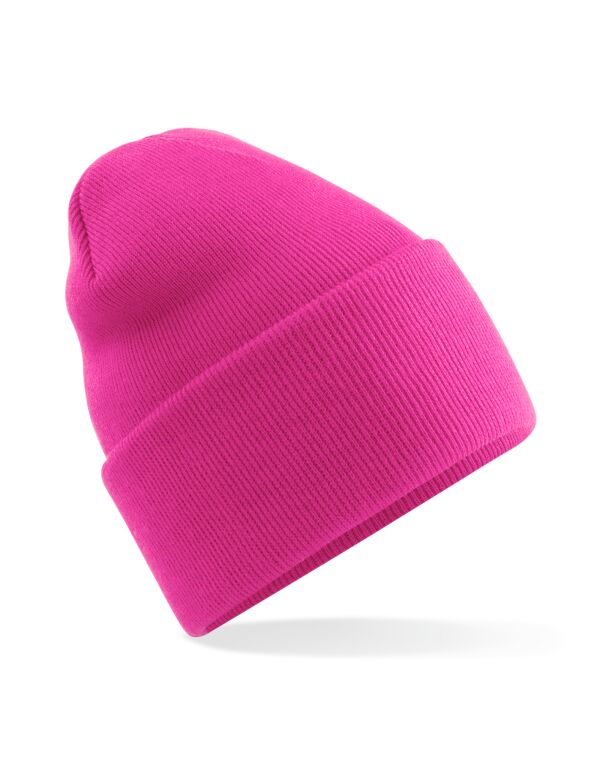 B40R Beechfield Original Deep Cuffed Beanie Fuchsia B40R Beechfield Original Deep Cuffed Beanie Fuchsia