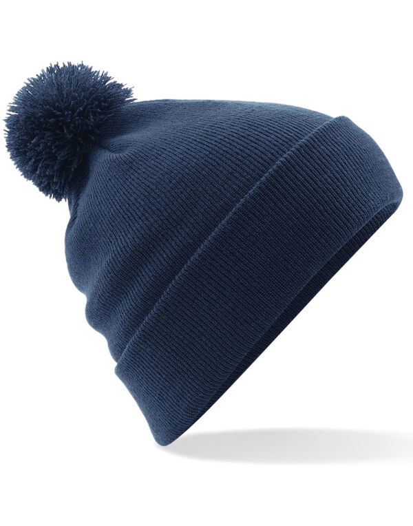 B426 Beechfield Original Pom Pom Beanie French Navy