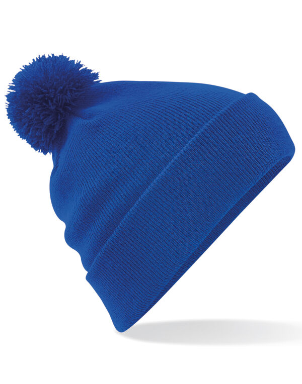 B426 Beechfield Original Pom Pom Beanie Bright Royal