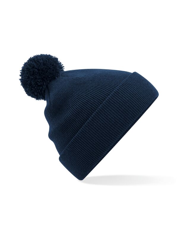 B426B Beechfield Junior Original Pompom Beanie French Navy B426B Beechfield Junior Original Pompom Beanie French Navy