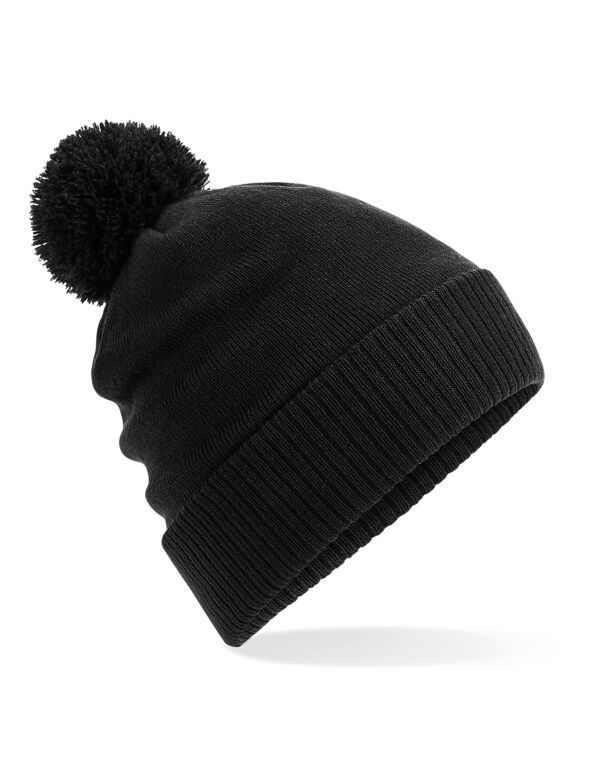 B439 Beechfield Thermal Snowstar Beanie Black B439 Beechfield Thermal Snowstar Beanie Black