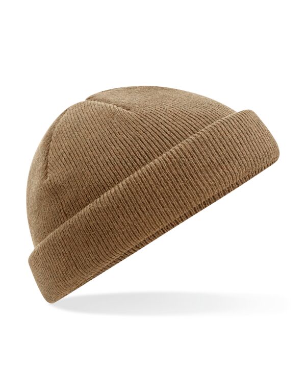 B43R Beechfield Recycled Mini Fisherman Beanie Biscuit B43R Beechfield Recycled Mini Fisherman Beanie Biscuit