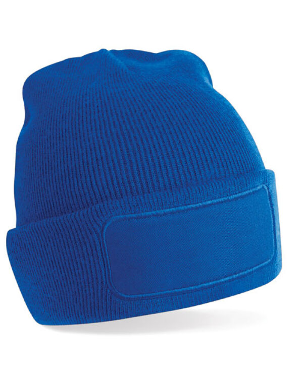 B445 Beechfield Original Patch Beanie Bright Royal B445 Beechfield Original Patch Beanie Bright Royal