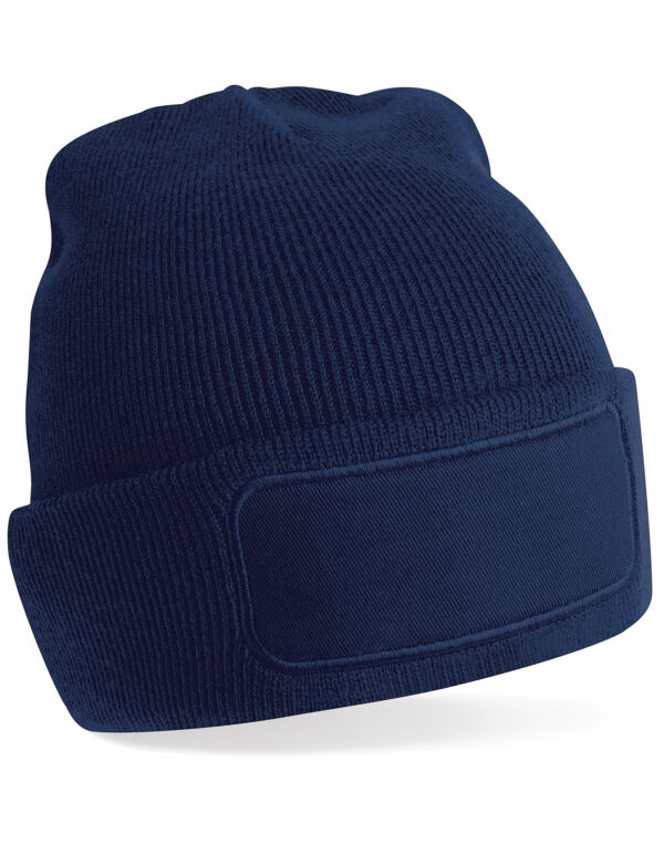 B445 Beechfield Original Patch Beanie French Navy B445 Beechfield Original Patch Beanie French Navy