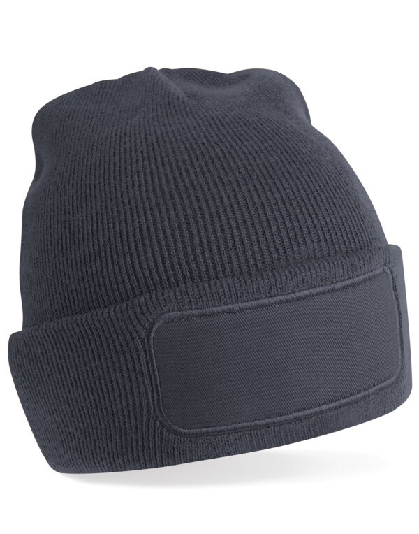 B445 Beechfield Original Patch Beanie Graphite B445 Beechfield Original Patch Beanie Graphite