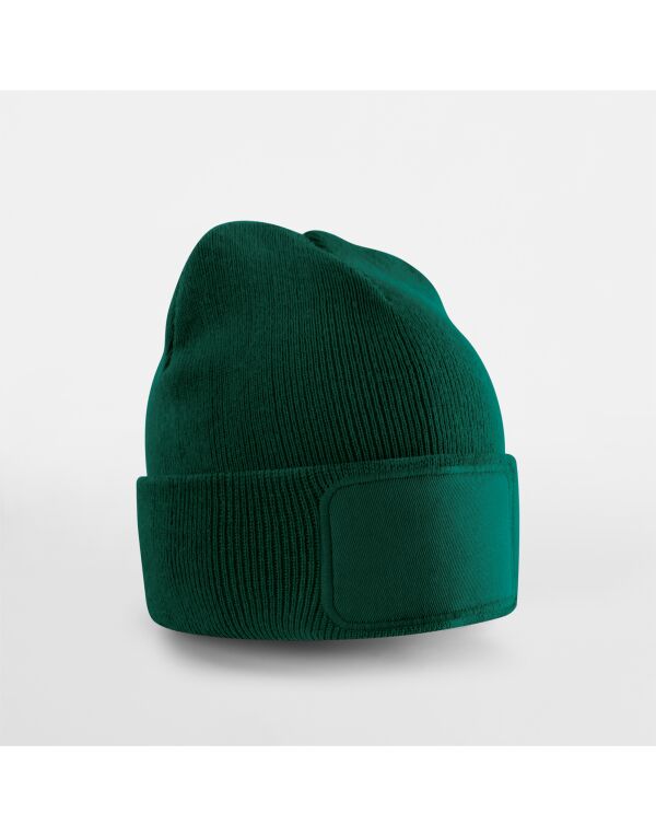 B445B Bottle Green Kids Original Patch Beanie