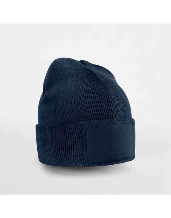 B445B Beechfield Kids Original Patch Beanie French Navy