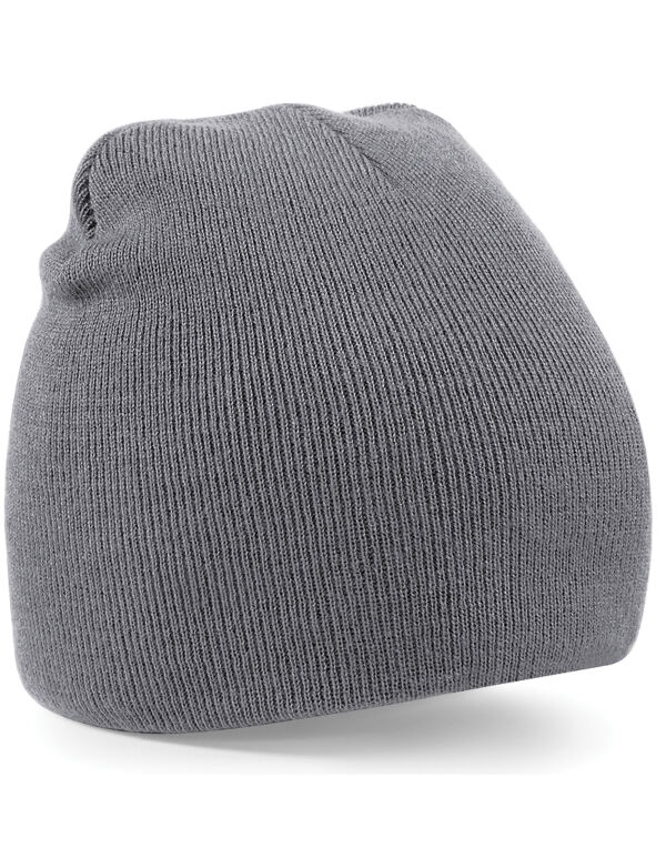 B44 Beechfield Original Pull-On Beanie Graphite B44 Beechfield Original Pull-On Beanie Graphite