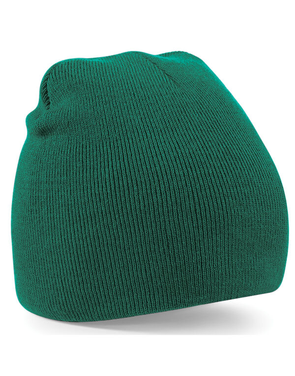 B44 Beechfield Original Pull-On Beanie Bottle Green B44 Beechfield Original Pull-On Beanie Bottle Green