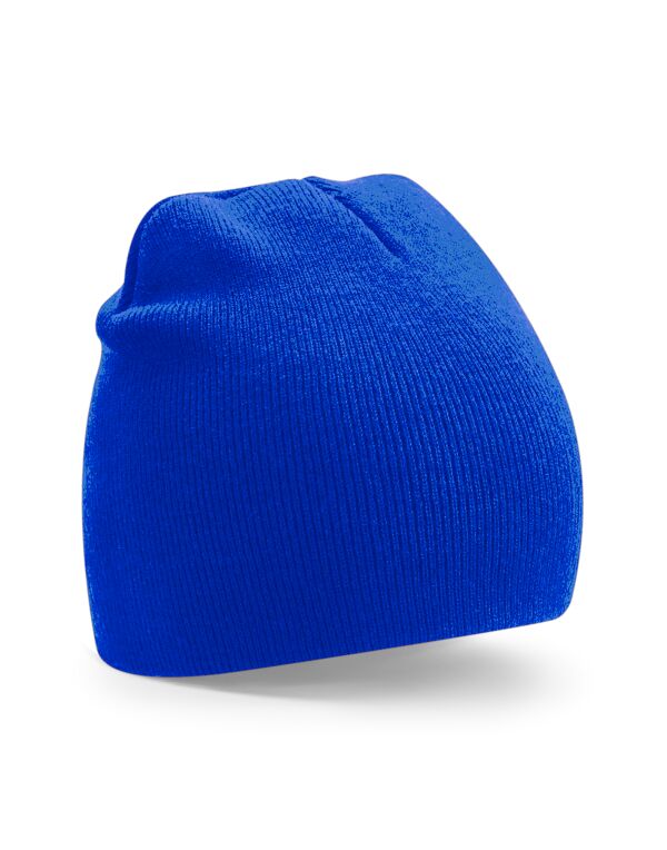 B44R Beechfield Recycled Original Pull-On Beanie Bright Royal B44R Beechfield Recycled Original Pull-On Beanie Bright Royal