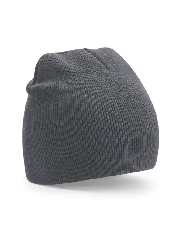 B44R Beechfield Recycled Original Pull-On Beanie Graphite