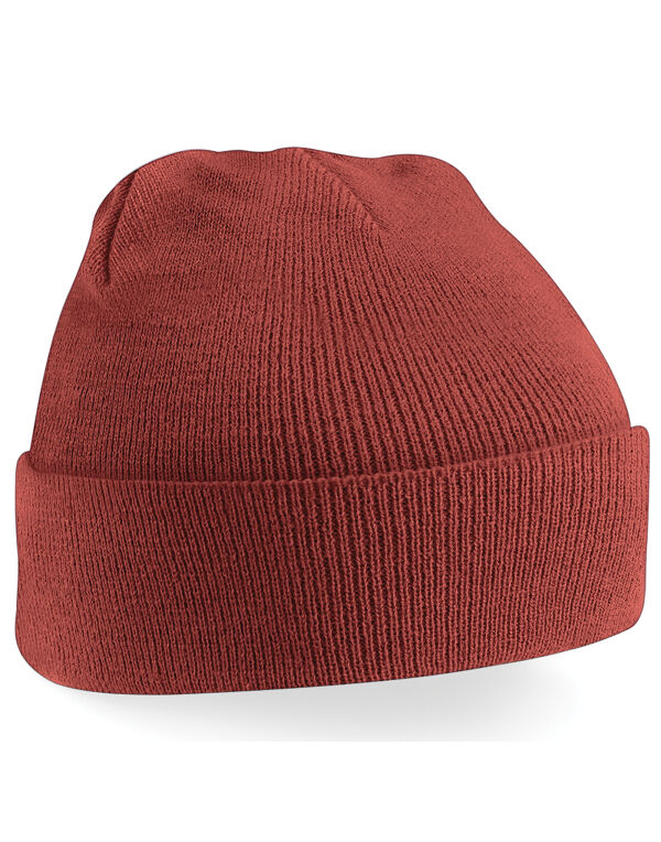 B45 Beechfield Original Cuffed Beanie Rust B45 Beechfield Original Cuffed Beanie Rust