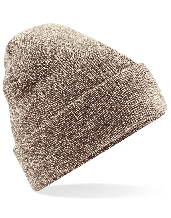 B45 Beechfield Original Cuffed Beanie Heather Oatmeal B45 Beechfield Original Cuffed Beanie Heather Oatmeal