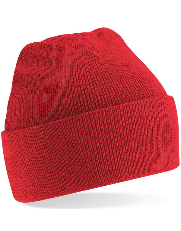 B45 Beechfield Original Cuffed Beanie Bright Red B45 Beechfield Original Cuffed Beanie Bright Red