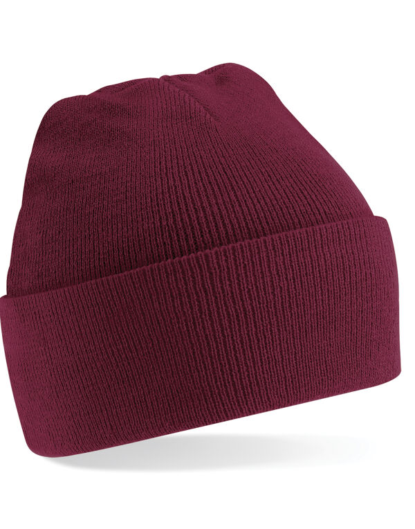 B45 Beechfield Original Cuffed Beanie Burgundy B45 Beechfield Original Cuffed Beanie Burgundy