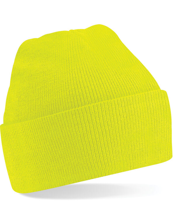 B45 Beechfield Original Cuffed Beanie Fluoresent Yellow B45 Beechfield Original Cuffed Beanie Fluoresent Yellow