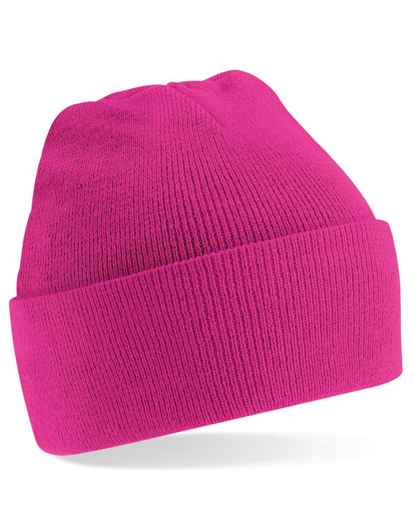 B45 Beechfield Original Cuffed Beanie Fuchsia B45 Beechfield Original Cuffed Beanie Fuchsia
